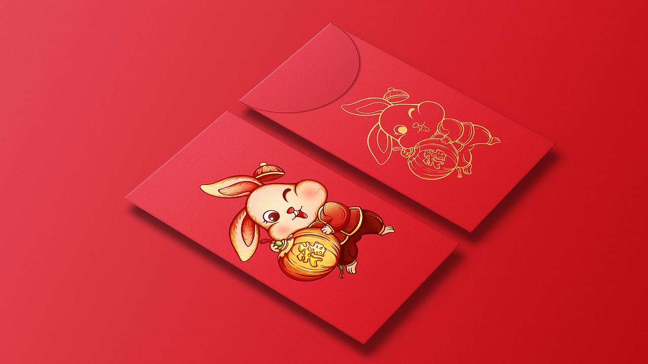 兔年IP形象插画（图ZMzI1Mzk5MjYw） - 商业插画 - 站酷设计师是蓝小仙啊原创素材 - 站酷ZCOOL