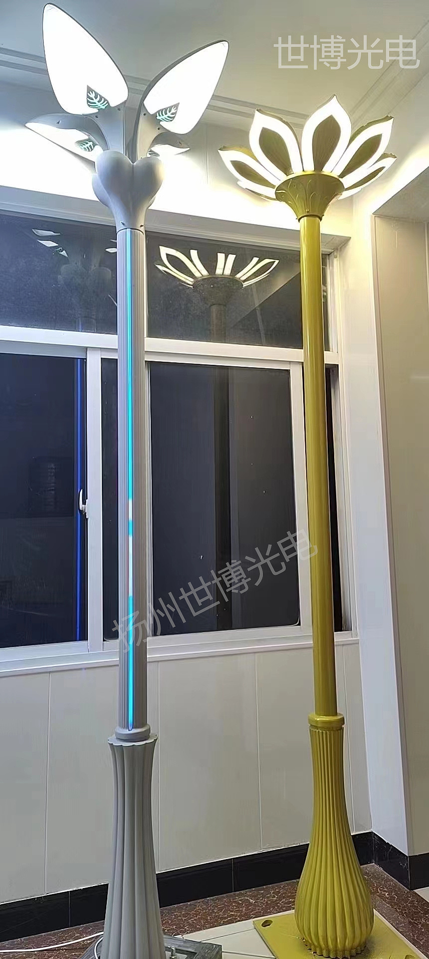 3.5米高端盛世莲花路灯非标文旅户外道路照明景观灯厂