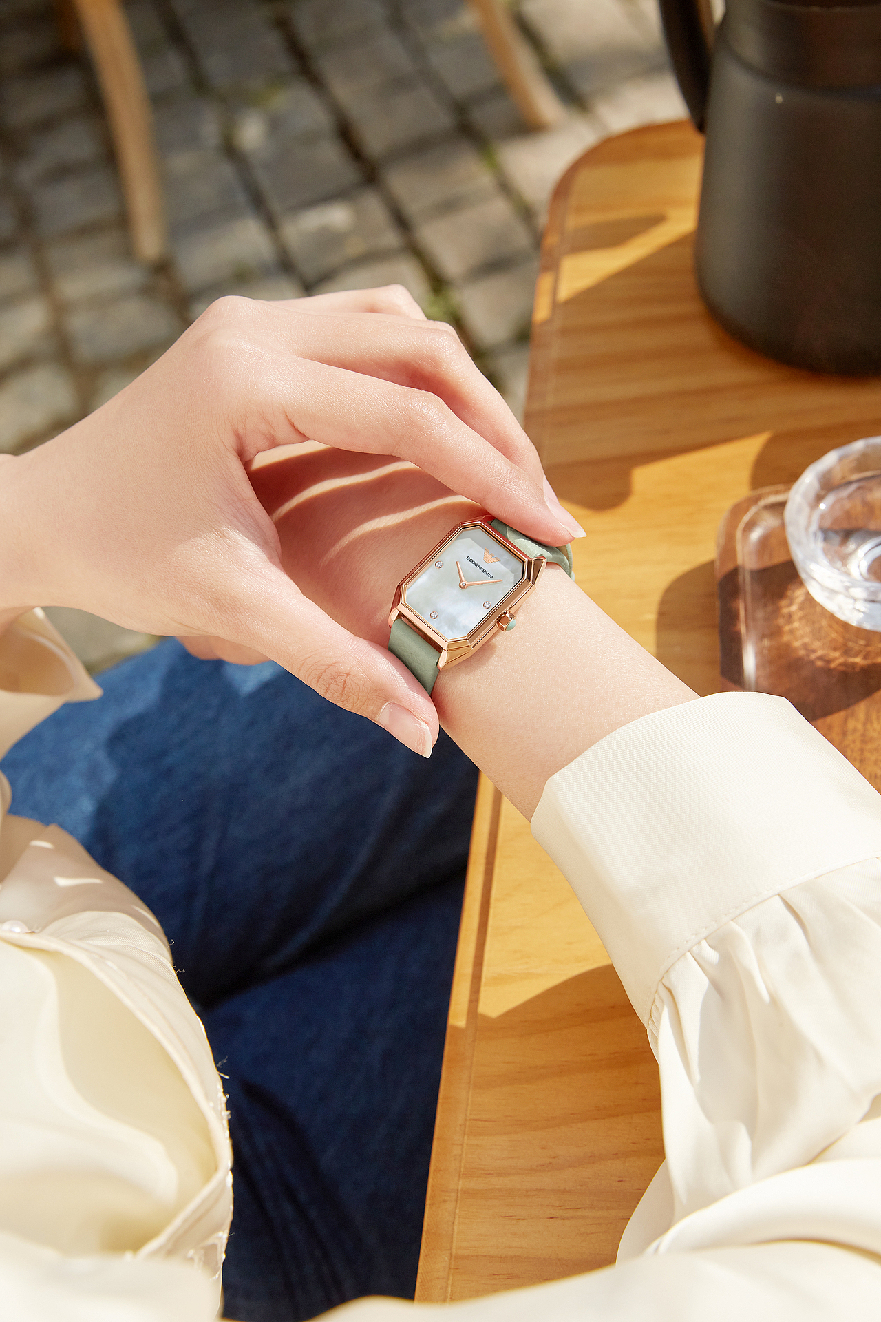 阿玛尼手表 白底图 场景图 佩戴图 修图（图ZMzEwNzk4MjU2） - 修图/后期 - 站酷设计师商业修图师原创素材 - 站酷ZCOOL