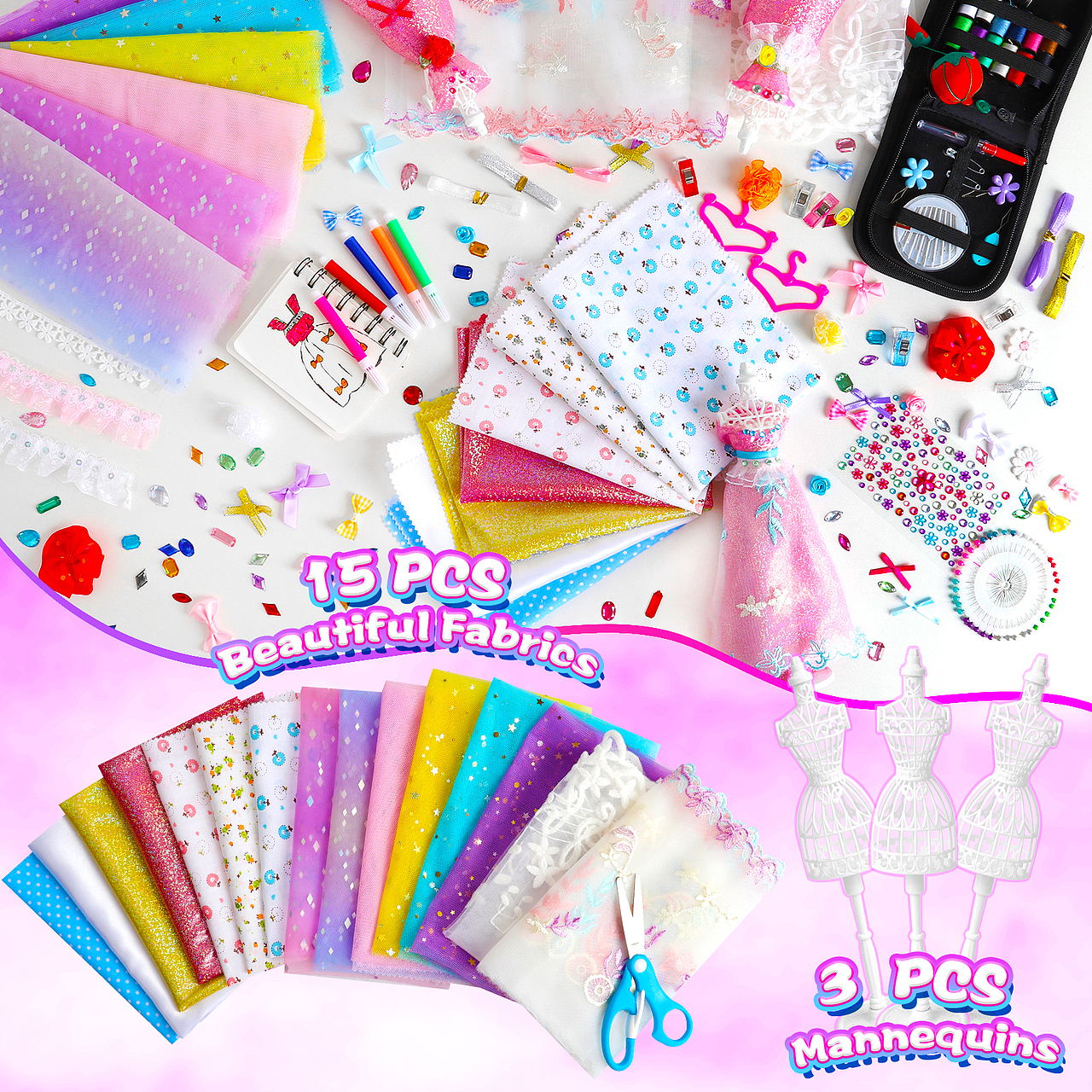 亚马逊儿童设计服装套装