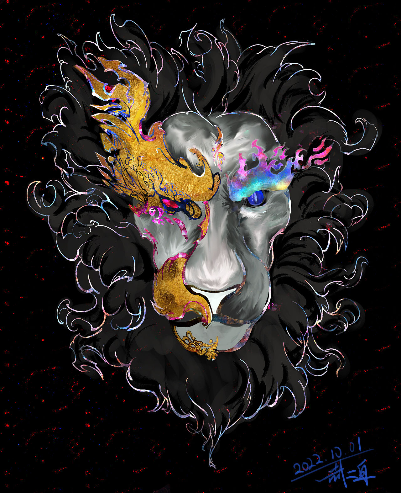 深邃（图ZMzE3NzA5NzMy） - 艺术插画 - 站酷设计师戴二白原创素材 - 站酷ZCOOL