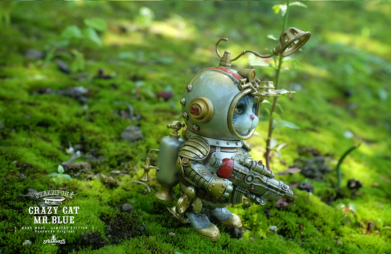 杀毒猫和机械师（图ZMzAwNDA1ODY0） - 手办/模玩 - 站酷设计师项哲青原创素材 - 站酷ZCOOL