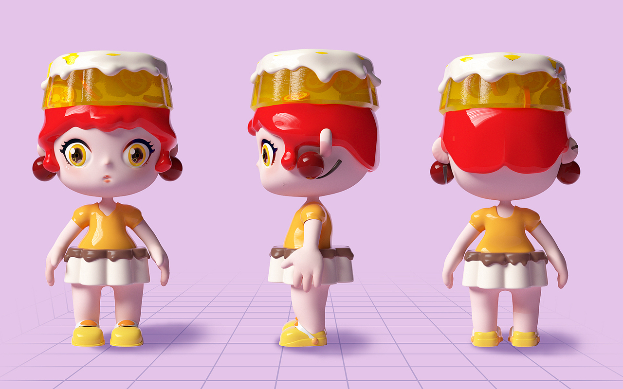 甜食拟人（图ZMzA1MjU0MjA4） - 人物/生物 - 站酷设计师o安静了o原创素材 - 站酷ZCOOL