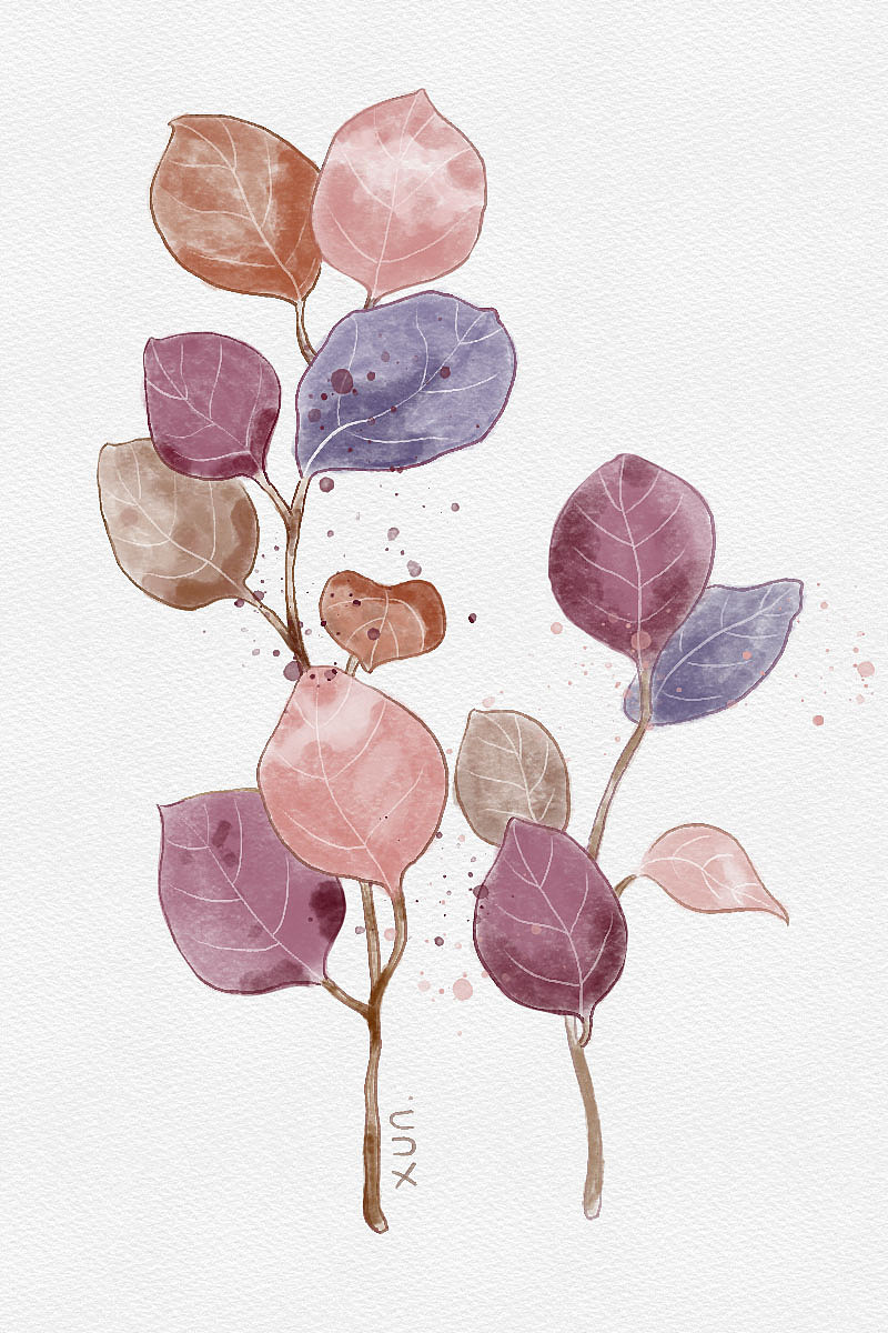 《葉子貳》（圖ZMzQyNjEwMzg4） - 創(chuàng)作習(xí)作 - 站酷設(shè)計(jì)師尋_xun原創(chuàng)素材 - 站酷ZCOOL