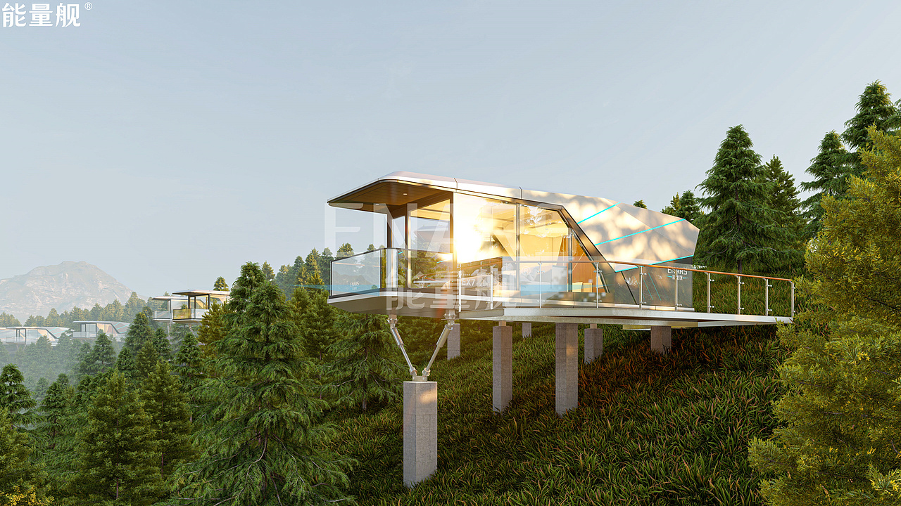 未来文旅新宠太空舱移动房屋能量舰,让旅行超越想象
