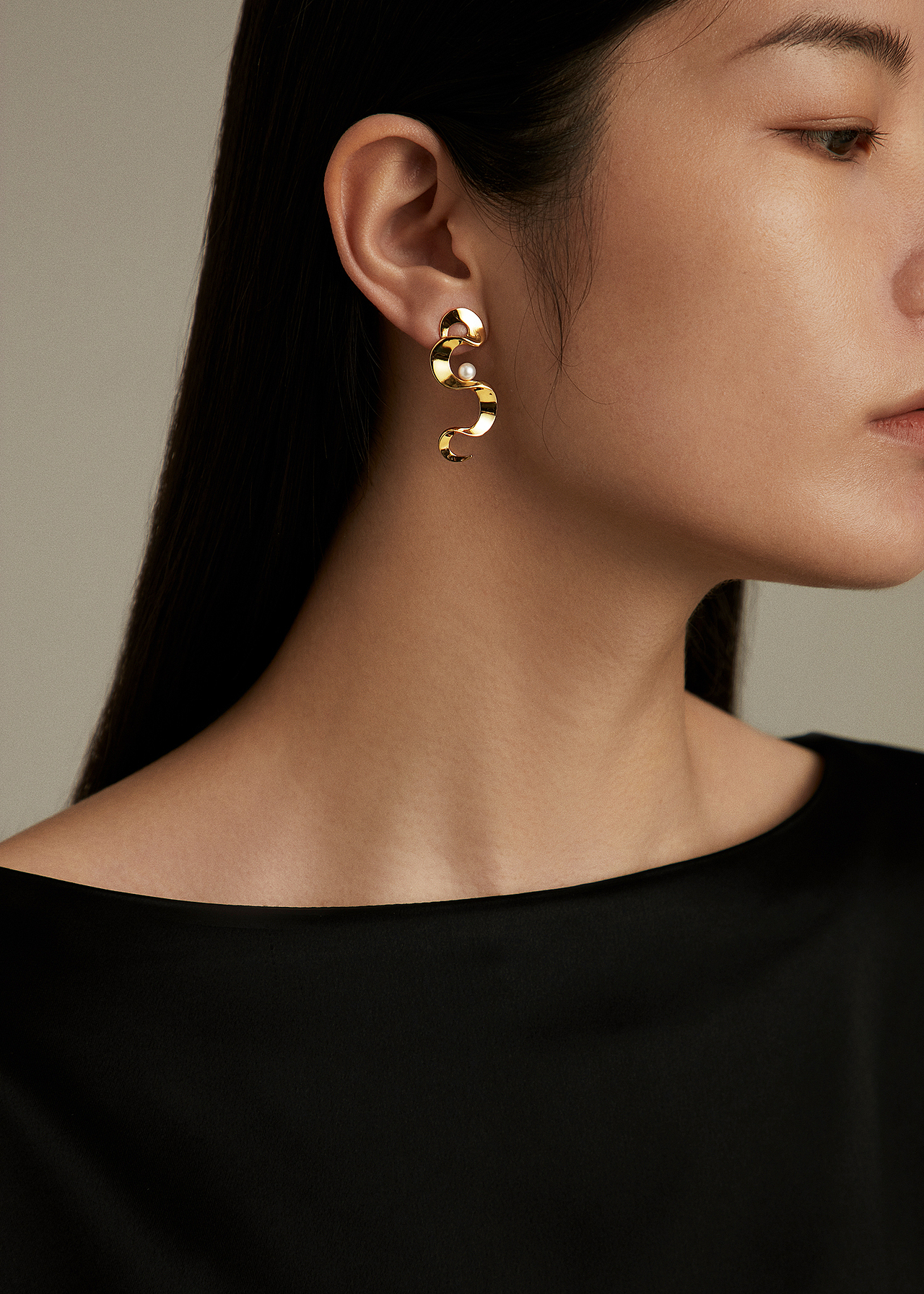 珠宝首饰拍摄模特白底拍摄