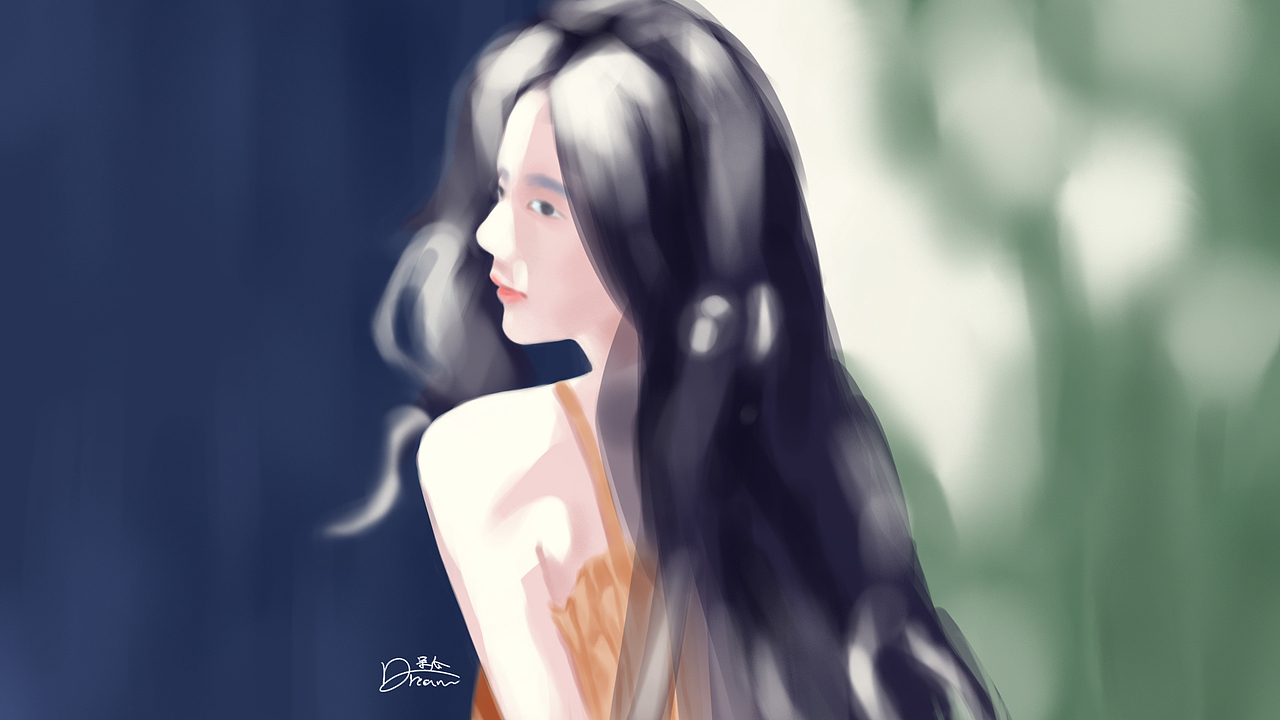 部分厚涂流程圖（圖ZMzE3Nzk5NzEy） - 創(chuàng)作習(xí)作 - 站酷設(shè)計(jì)師魚兒的設(shè)計(jì)鋪原創(chuàng)素材 - 站酷ZCOOL