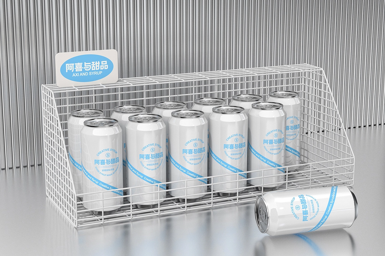 阿喜与甜品-品牌策略视觉设计