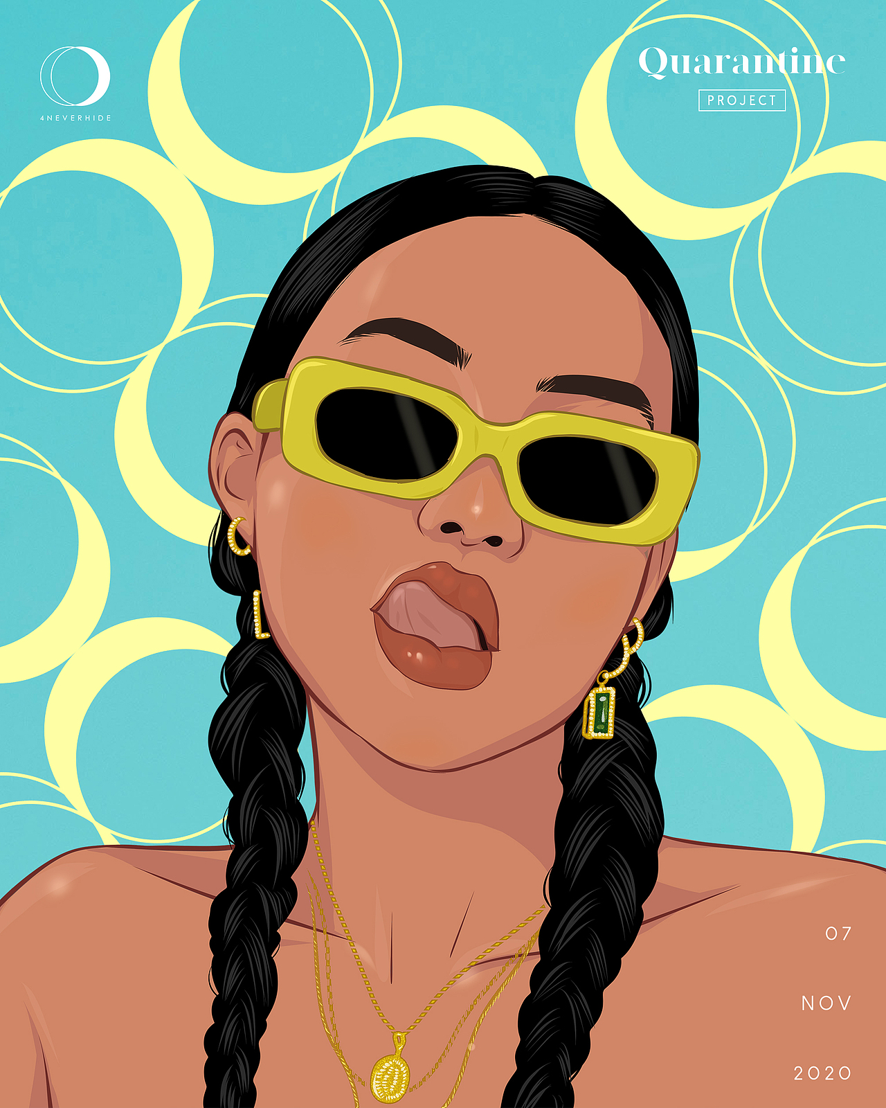 【隔离创作】Quaratine 14days project（图ZMzU0NzIzNjQw） - 海报 - 站酷设计师44ROUGE44原创素材 - 站酷ZCOOL