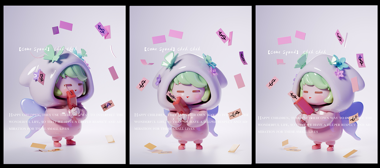 【可乐小队】原创ip形象设计|潮玩形象设计（图ZMzY3ODM4NTI0） - 人物/生物 - 站酷设计师浊鱼鱼原创素材 - 站酷ZCOOL