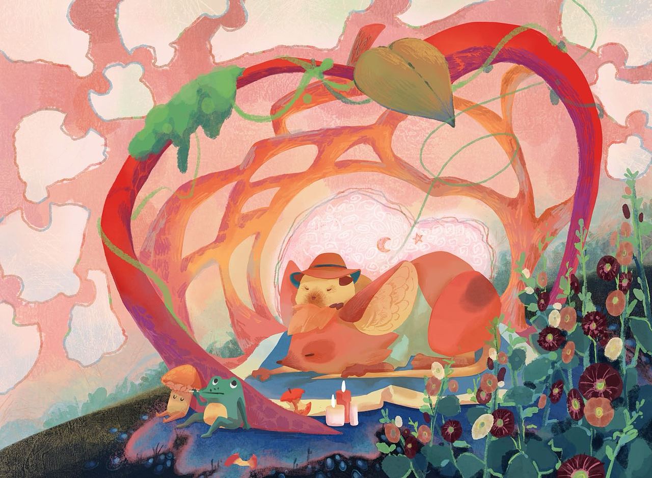 小鼠和它的小小鼠（图ZMzE5MzYwNjAw） - 商业插画 - 站酷设计师柿子辣椒原创素材 - 站酷ZCOOL