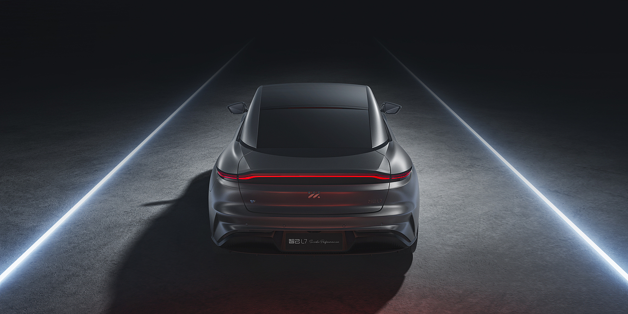智己L7 SnakePerformance车型官方宣传平面-暗夜系列