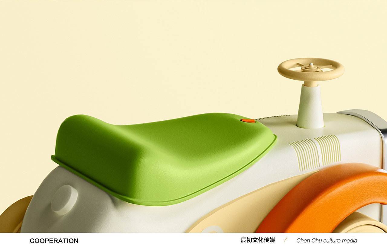 母婴--儿童摇摇马电商场景渲染