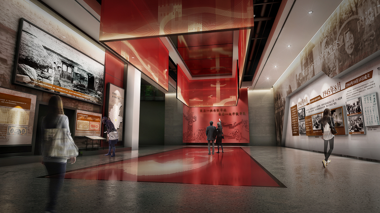 博物馆（图ZMzEyOTI1ODc2） - 展陈设计 - 站酷设计师l林冠辰l原创素材 - 站酷ZCOOL