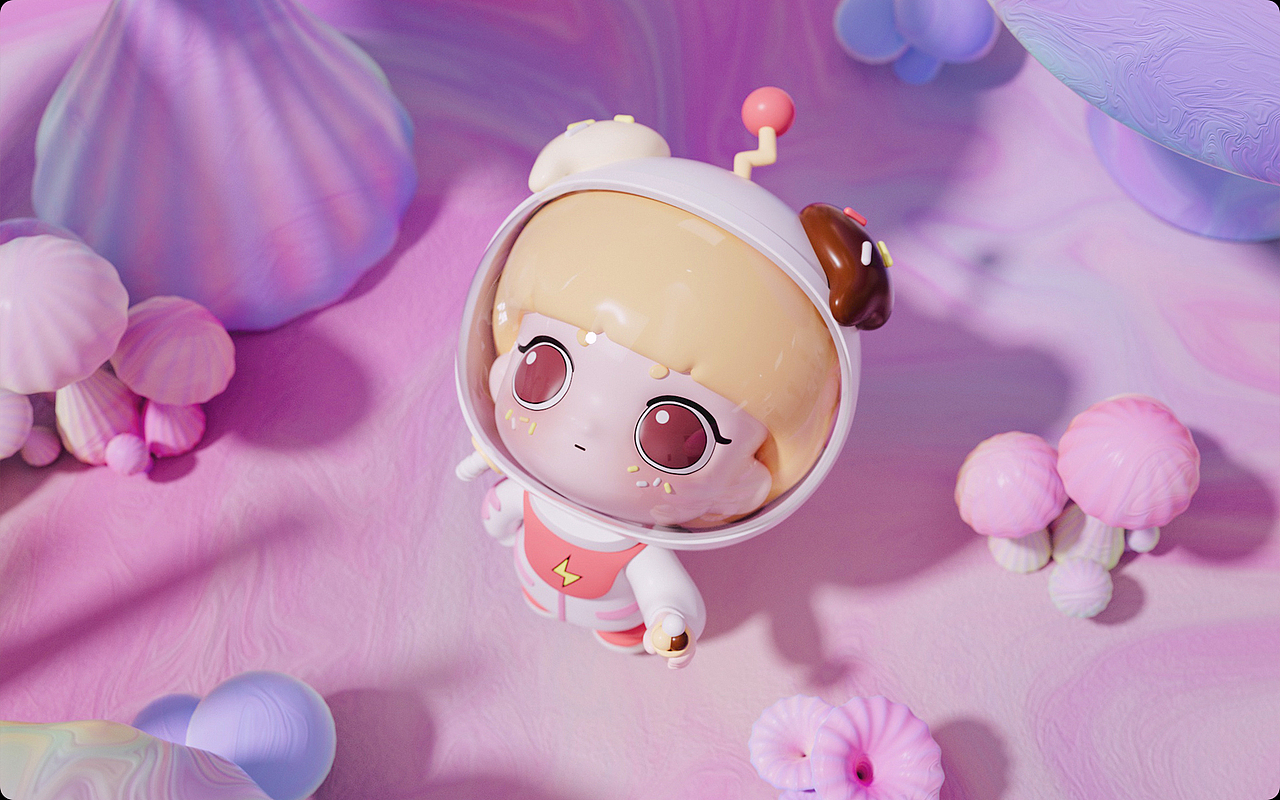 原创潮玩IP︱星际旅行家系列更新（图ZMzA4MDUzNzE2） - IP形象 - 站酷设计师啵A呗原创素材 - 站酷ZCOOL