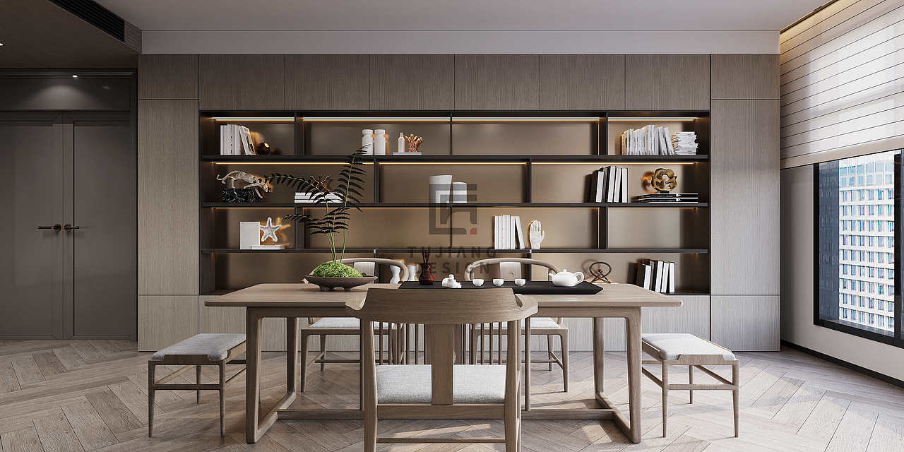 办公室设计:平和舒缓,营造轻松解压工作环境~