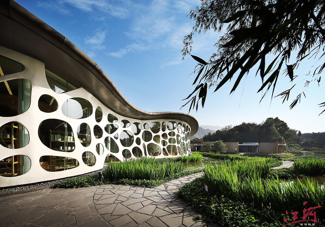 竹博物馆|博物馆拍摄|博物馆空间摄影|酒香弥散绿影摇