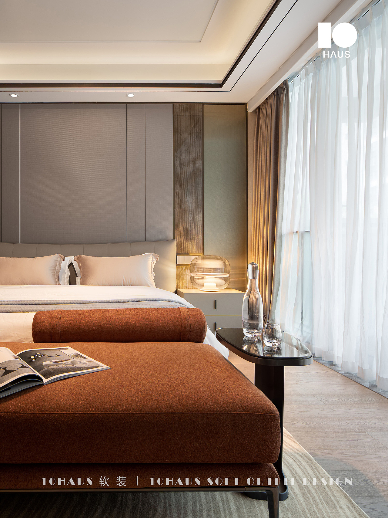 实景案例 | 全案软装，诠释320㎡精装别墅的雅致生活（图ZMzA1NDE3MDk2） - 家装设计 - 站酷设计师10HAUS软装设计原创素材 - 站酷ZCOOL