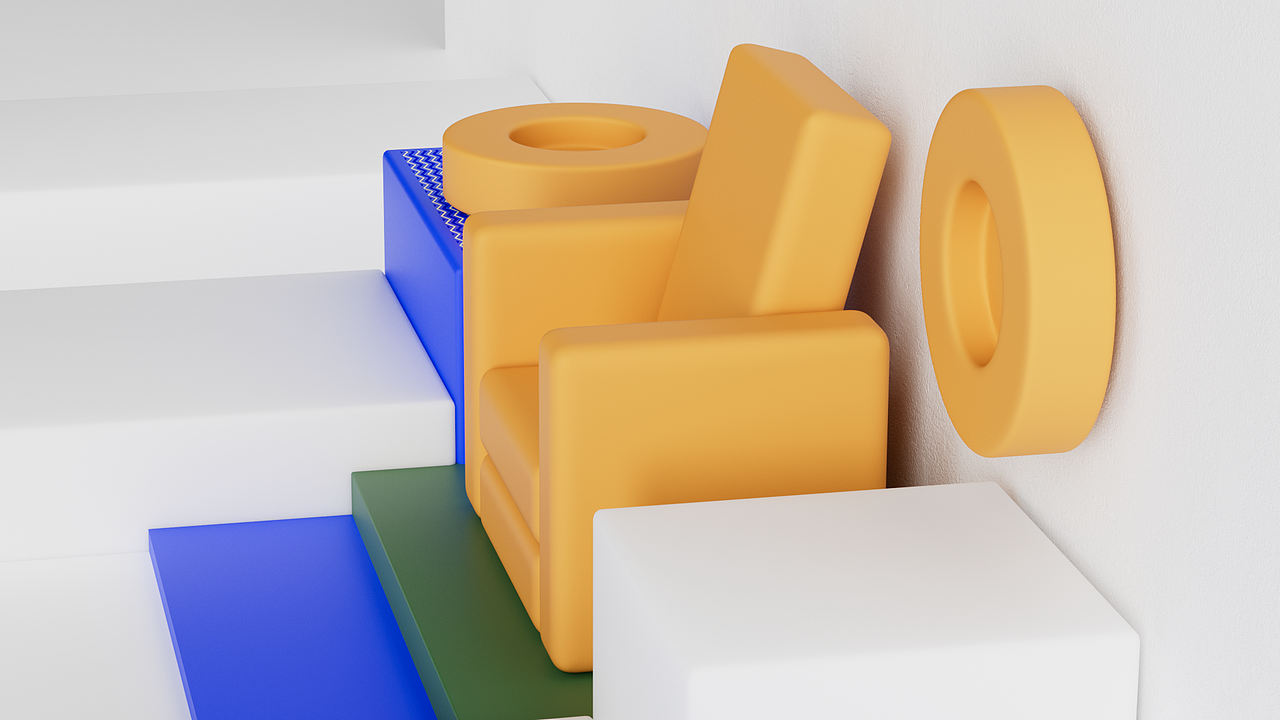 C4D渲染动画-微软耳机