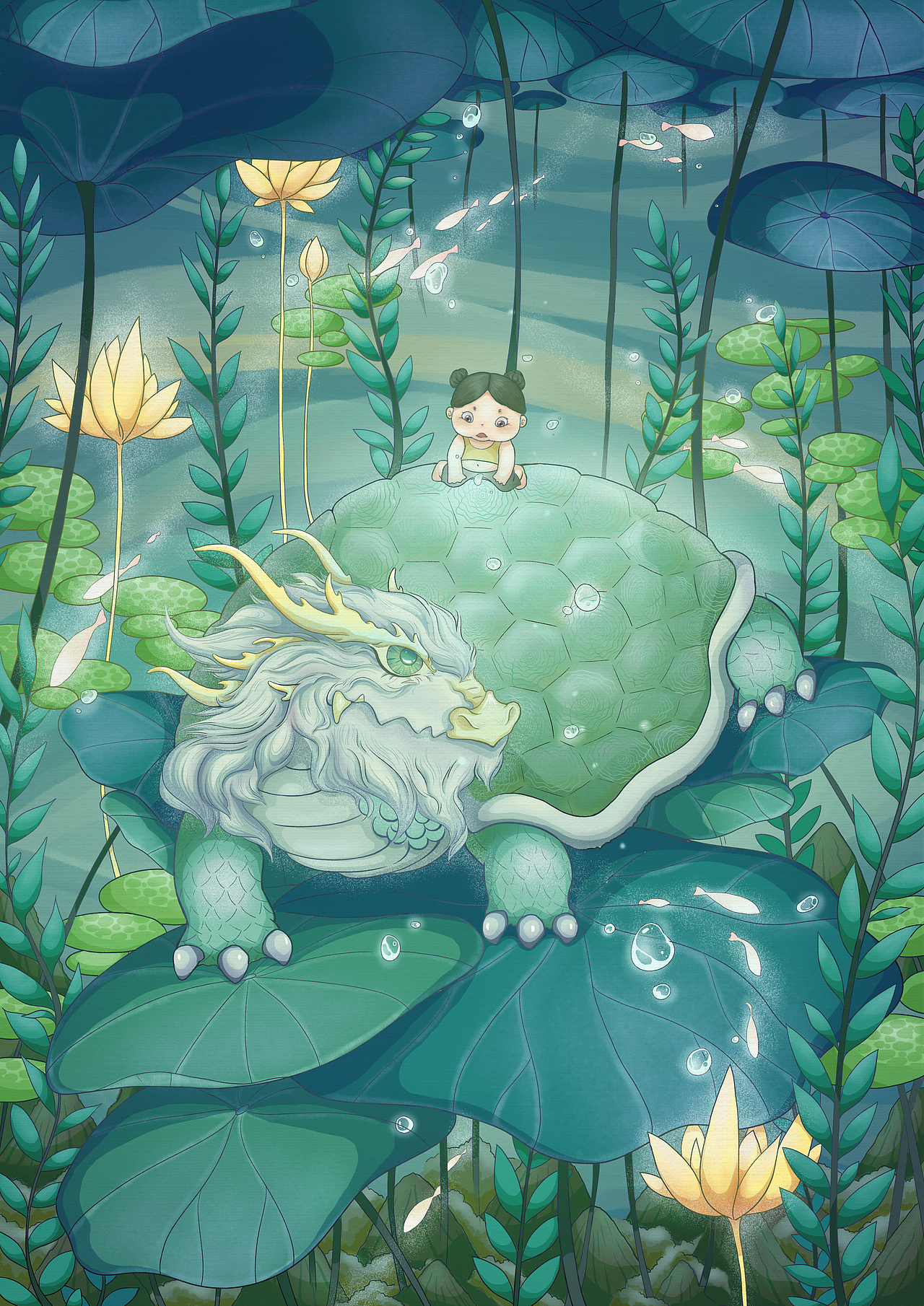 四象风物 文创插画设计（图ZMzAxMjMzOTc2） - 商业插画 - 站酷设计师眠眠夕原创素材 - 站酷ZCOOL
