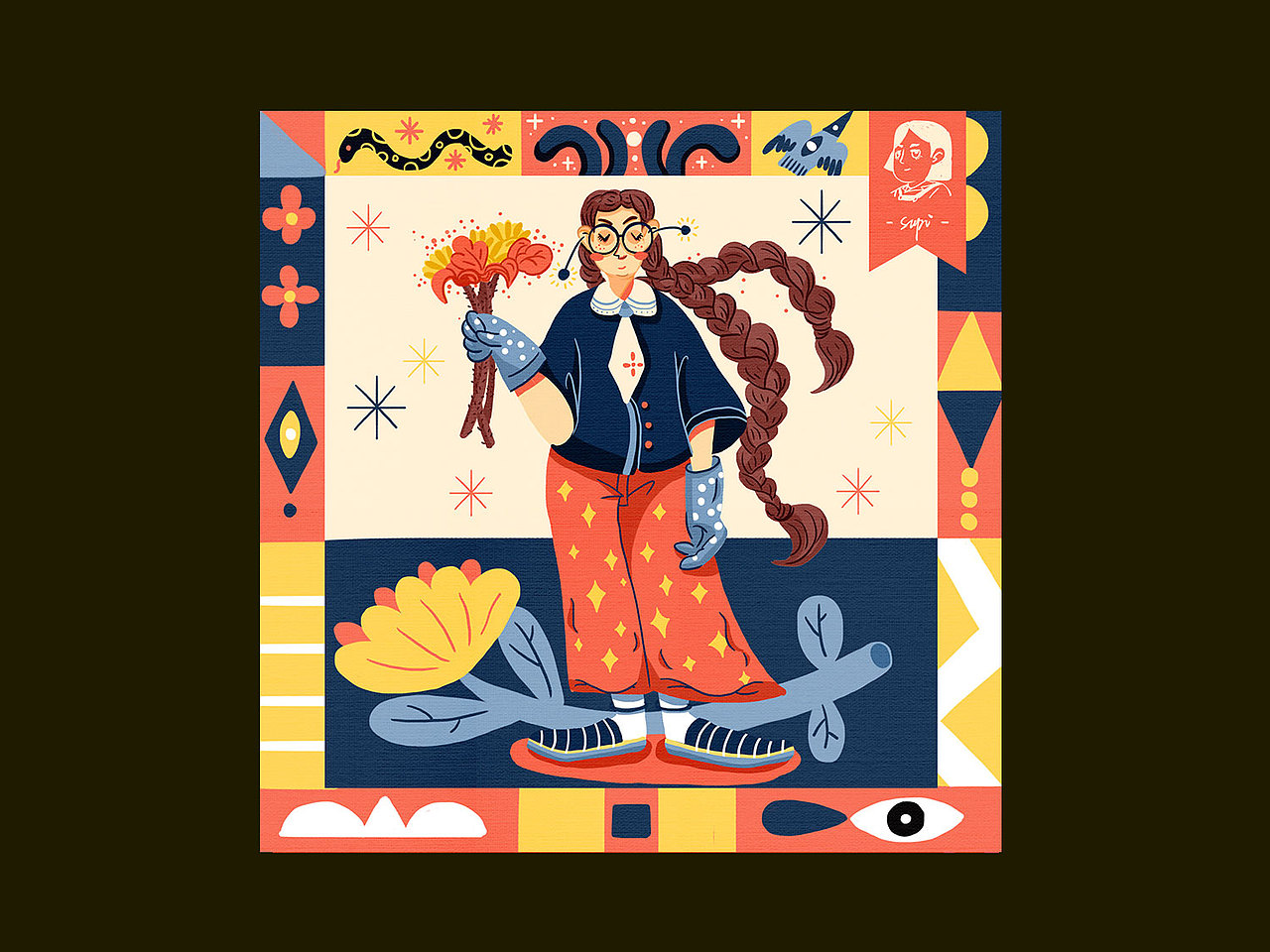 2022 上半年部分插画练习总结