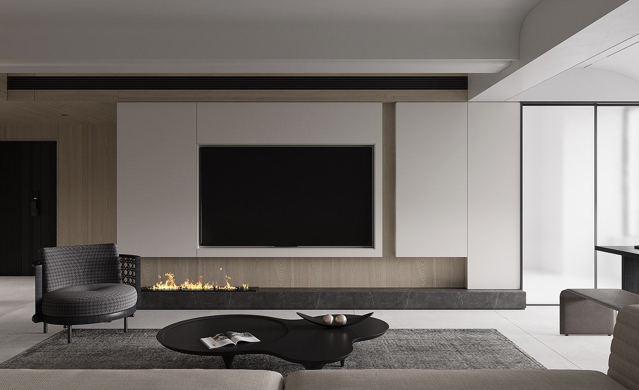 110㎡现代原木风