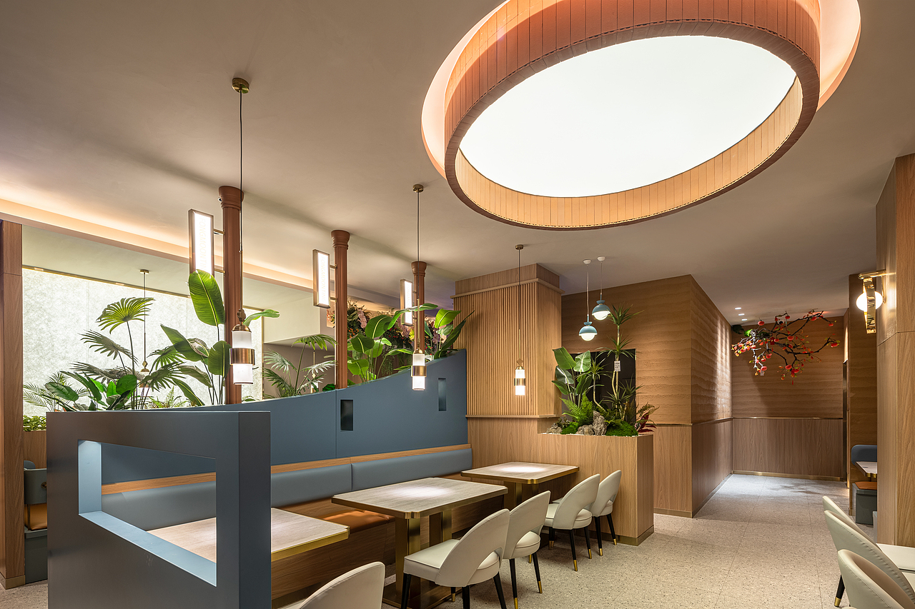 植馔芬芳，庭中宴乐：芳满庭学府路店（图ZMzYxOTU4Mzky） - 酒店餐饮设计 - 站酷设计师无锡麦设计原创素材 - 站酷ZCOOL