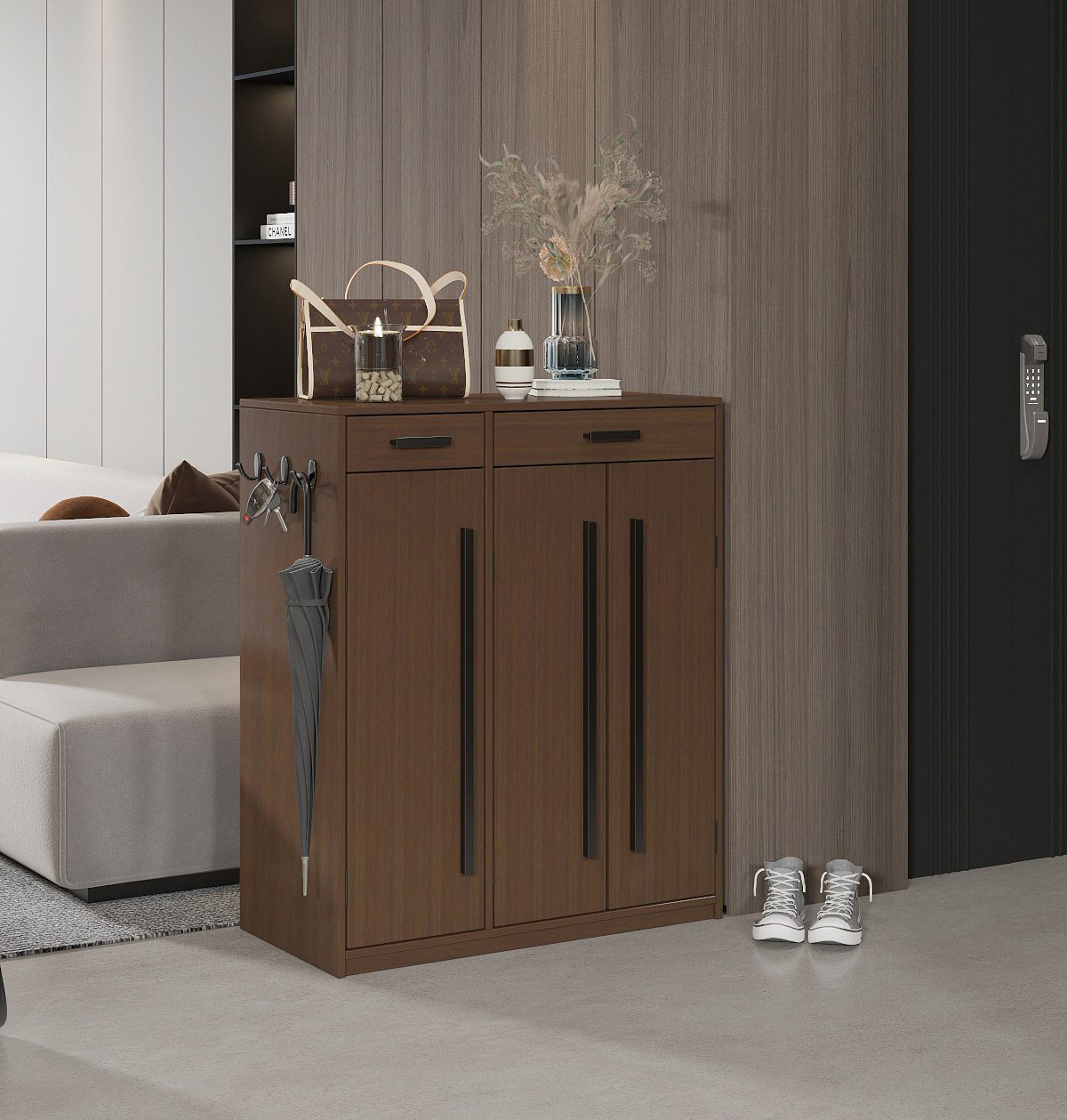 一款多功能鞋柜