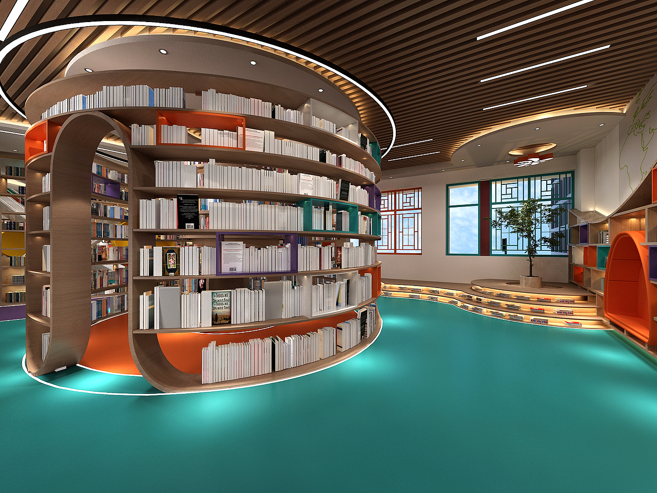 学校最美图书馆设计