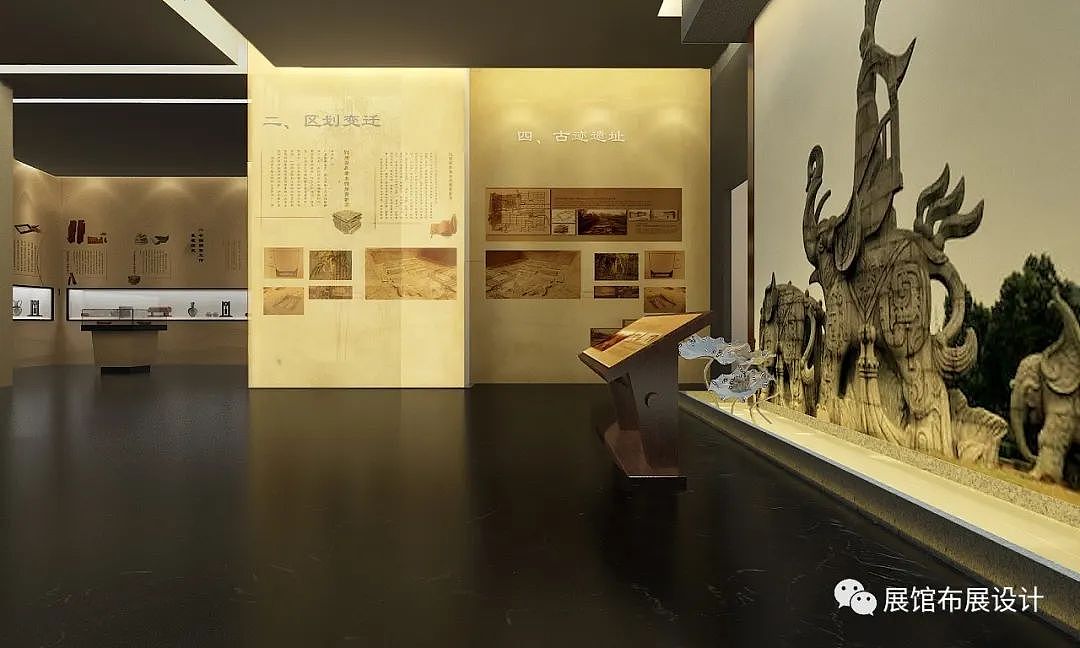 中式国风展厅展馆文化墙设计案例浅析(图ZMzU3MDIzNzE2) - 展陈设计 - 站酷设计师暖水社原创素材 - 站酷ZCOOL