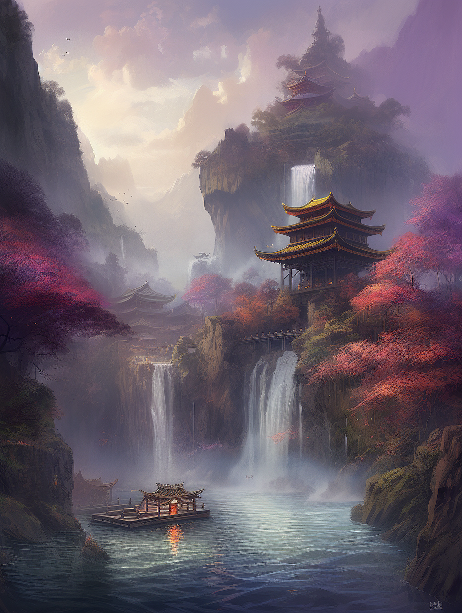 Ai画出来的古诗是什么样的？（图ZMzM2ODYyNTg0） - AI作品 - 站酷设计师秋野岛子原创素材 - 站酷ZCOOL