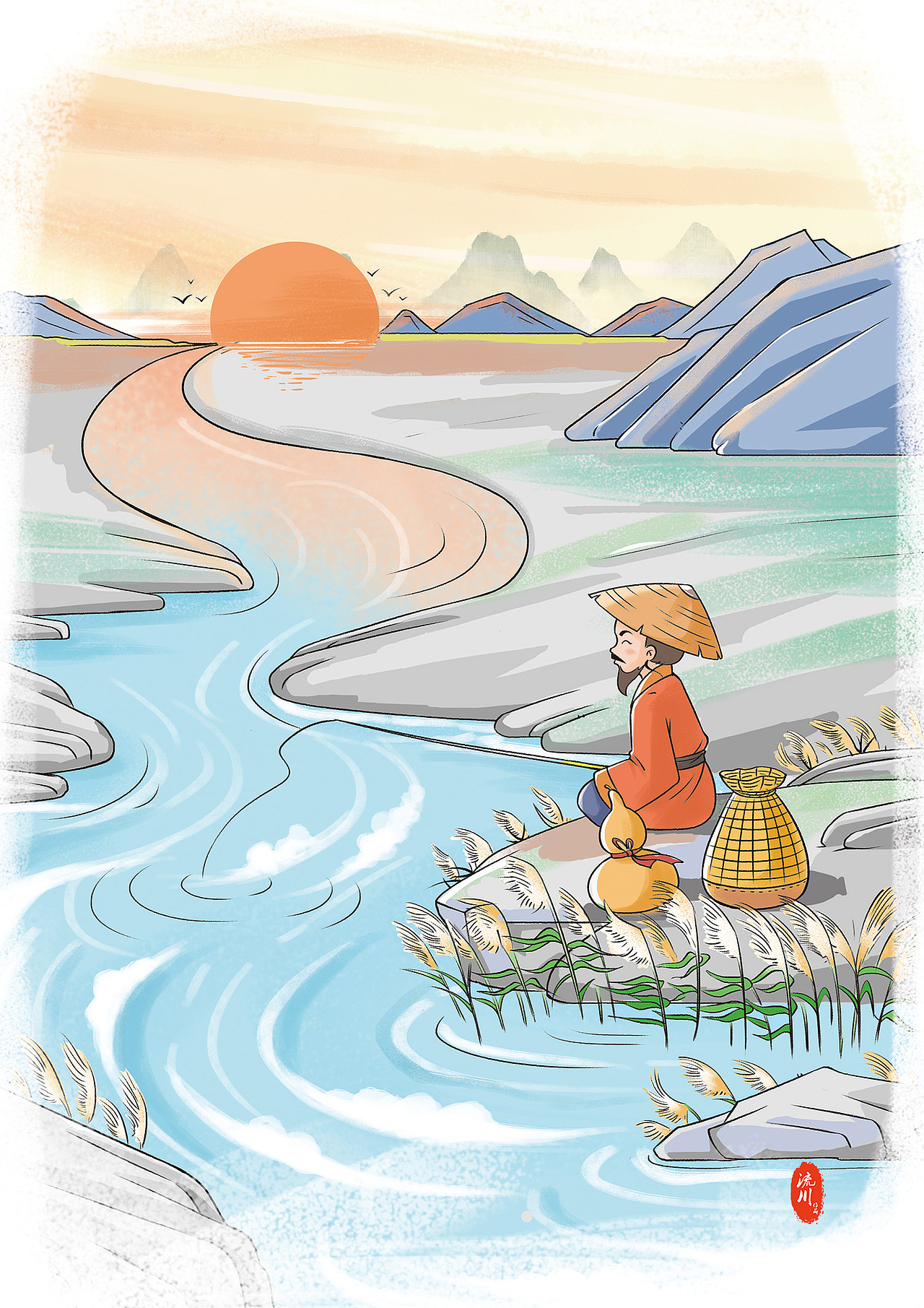 漫画《读优优穿越时空看国学》 展示（图ZMzUxMDAzOTY0） - 短篇/格漫 - 站酷设计师流川行者原创素材 - 站酷ZCOOL