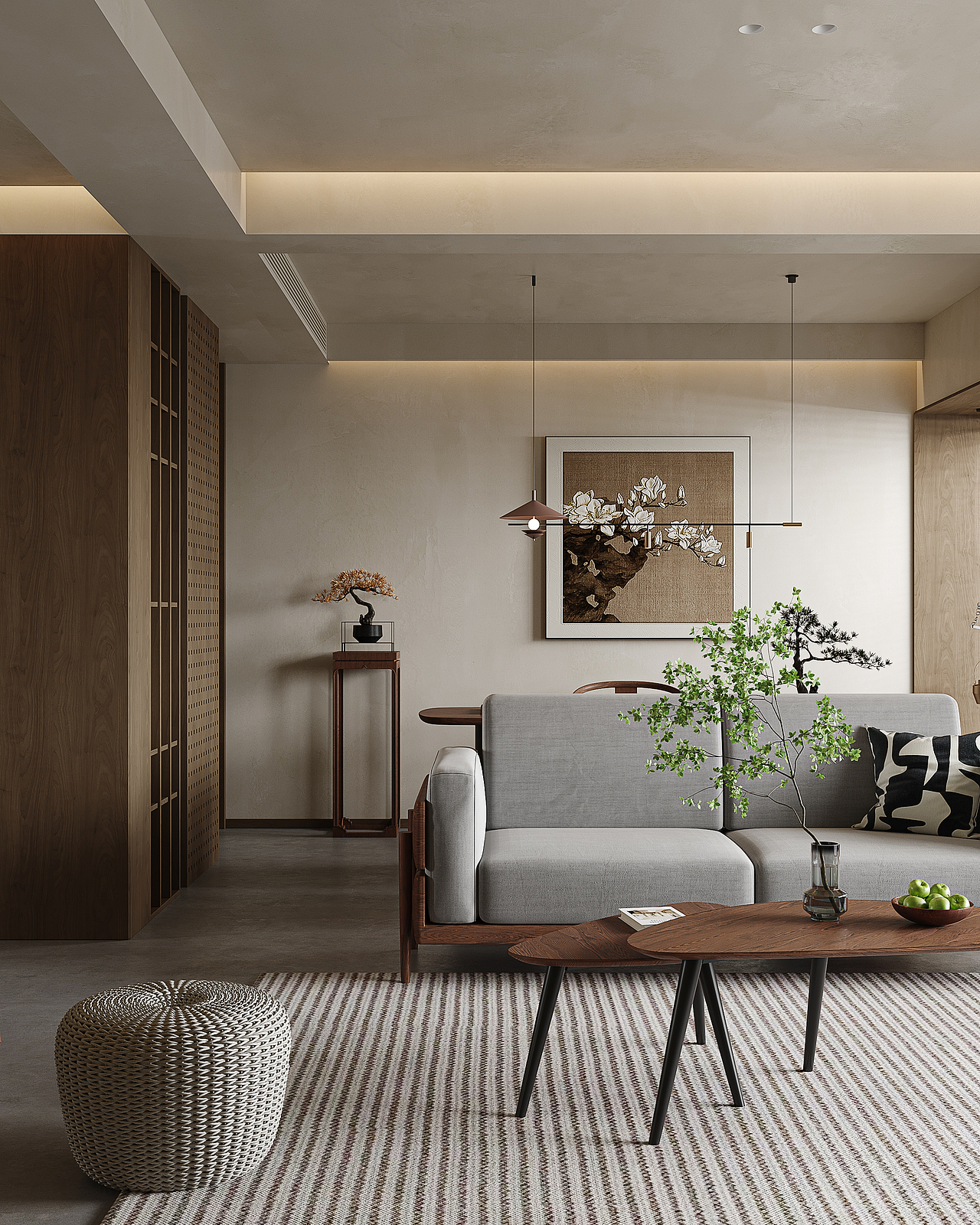 INITIAL-STUDIO 原木风家装表现