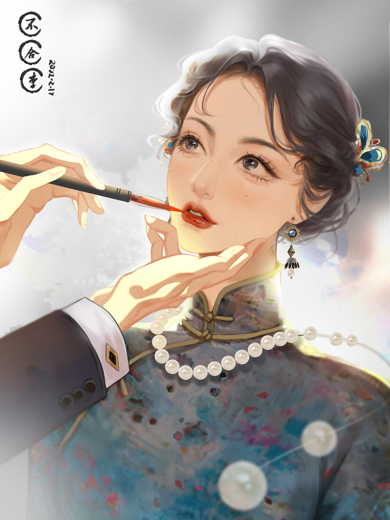 去年这边没发过的一部分小创作和练习图（图ZMzYyMjcwMjQ0） - 商业插画 - 站酷设计师不合李原创素材 - 站酷ZCOOL