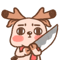 鹿鹿野表情包（圖ZMzEwOTYzMzA0） - 網(wǎng)絡(luò)表情 - 站酷設(shè)計(jì)師鹿鹿野Ann原創(chuàng)素材 - 站酷ZCOOL