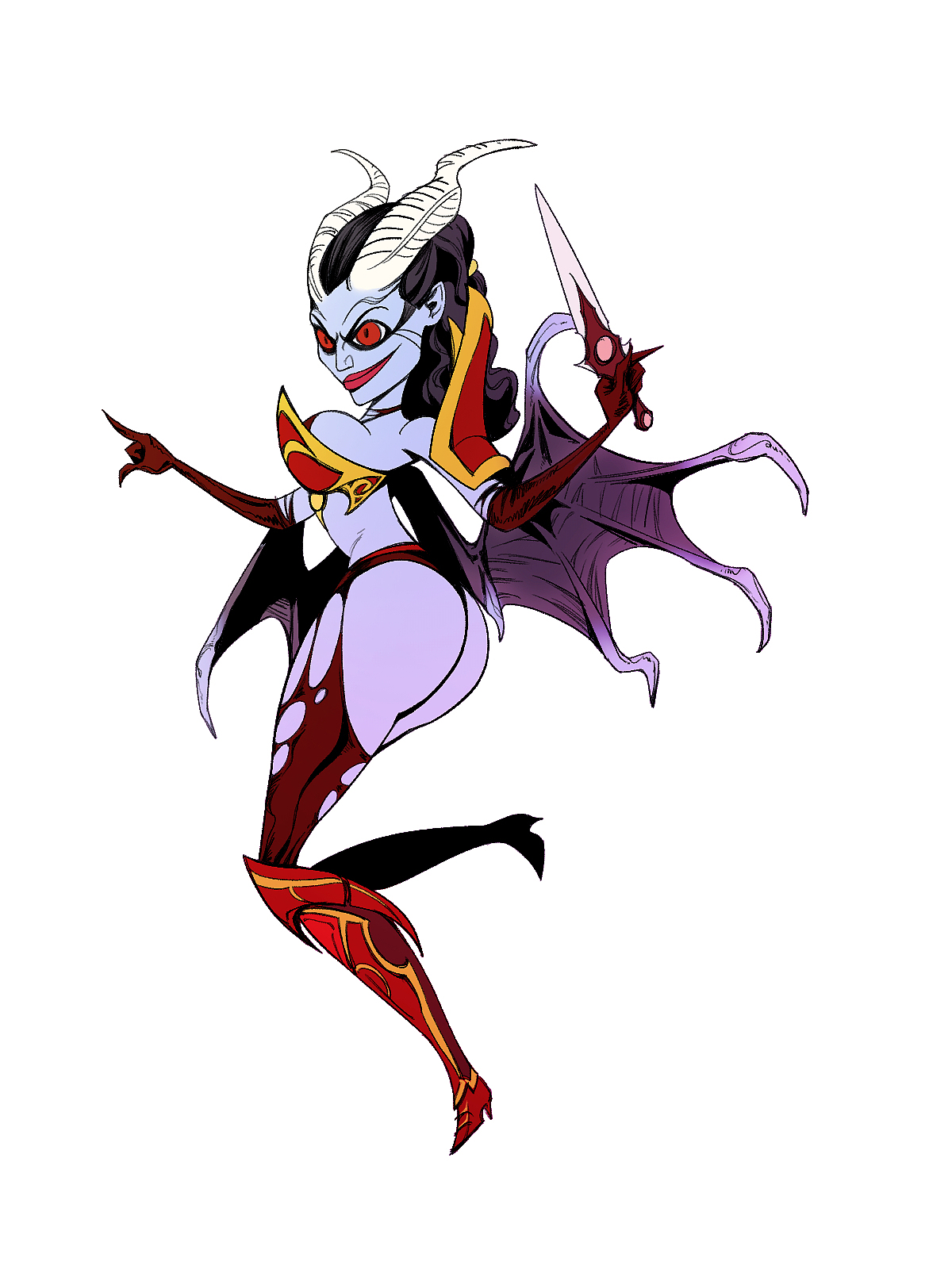 DOTA2痛苦女王（圖ZMzM2OTAyNjU2） - 短篇/格漫 - 站酷設(shè)計師三五君原創(chuàng)素材 - 站酷ZCOOL