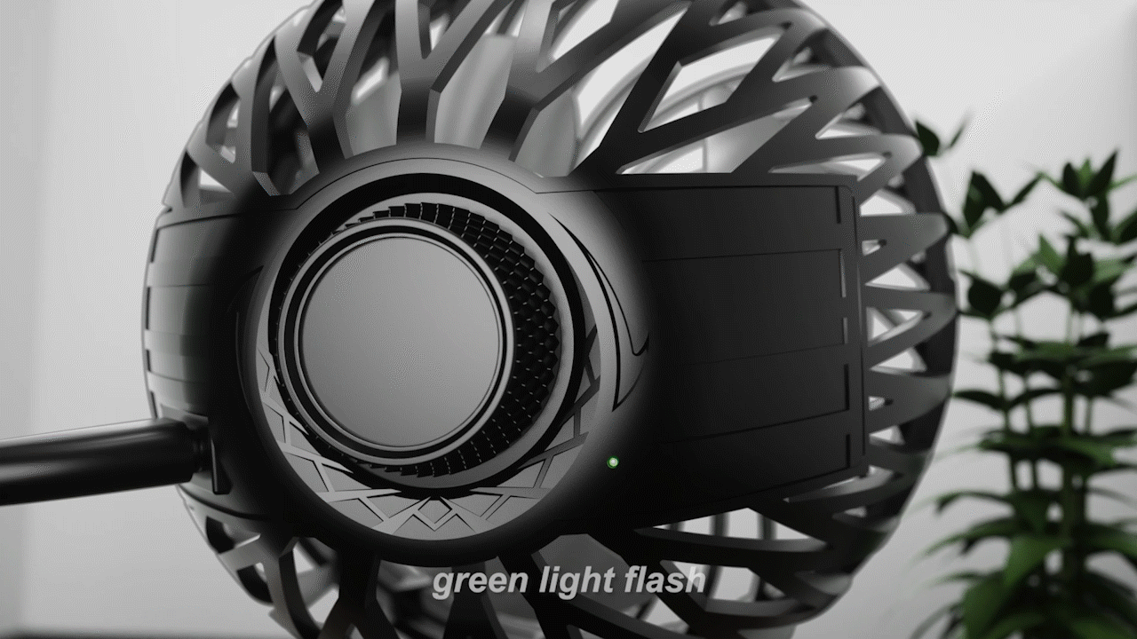 USB充电“电风扇”三维动画（图ZMzIyODAxMDk2） - 动画/影视 - 站酷设计师鲸觉原创素材 - 站酷ZCOOL