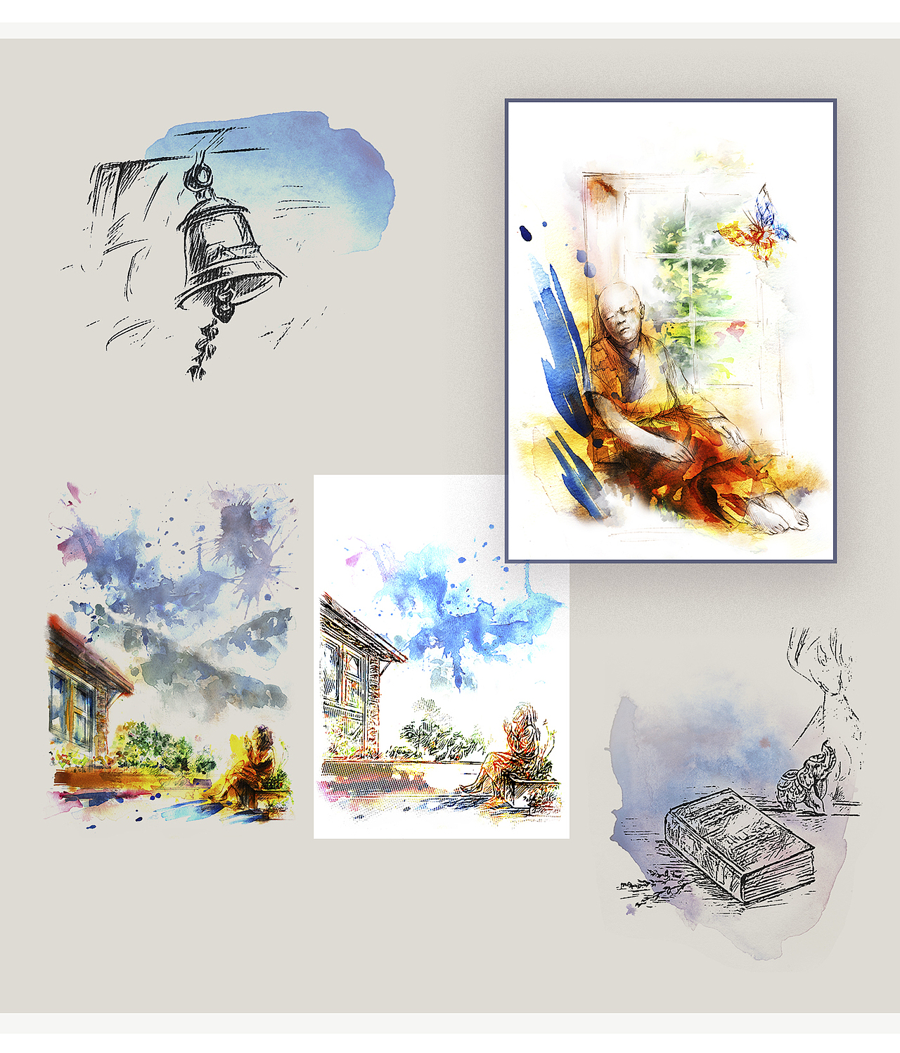 “我的路的闪耀”图书插图