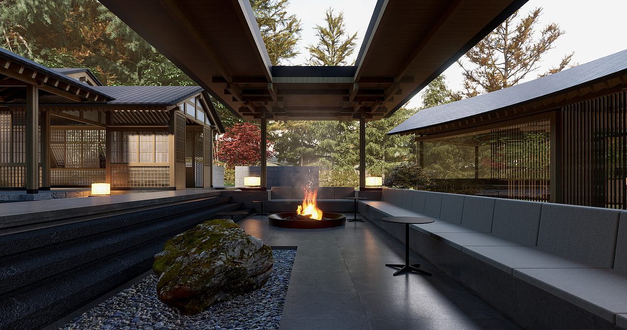 万境壹空無也秘境酒店空间设计案例及品牌文化设计（图ZMzI1MzgwNDA4） - 酒店餐饮设计 - 站酷设计师万境壹空设计原创素材 - 站酷ZCOOL