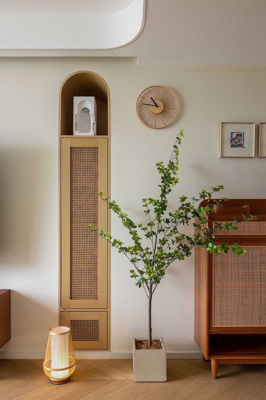 湖畔天城的家,楼宇中的“小森林”