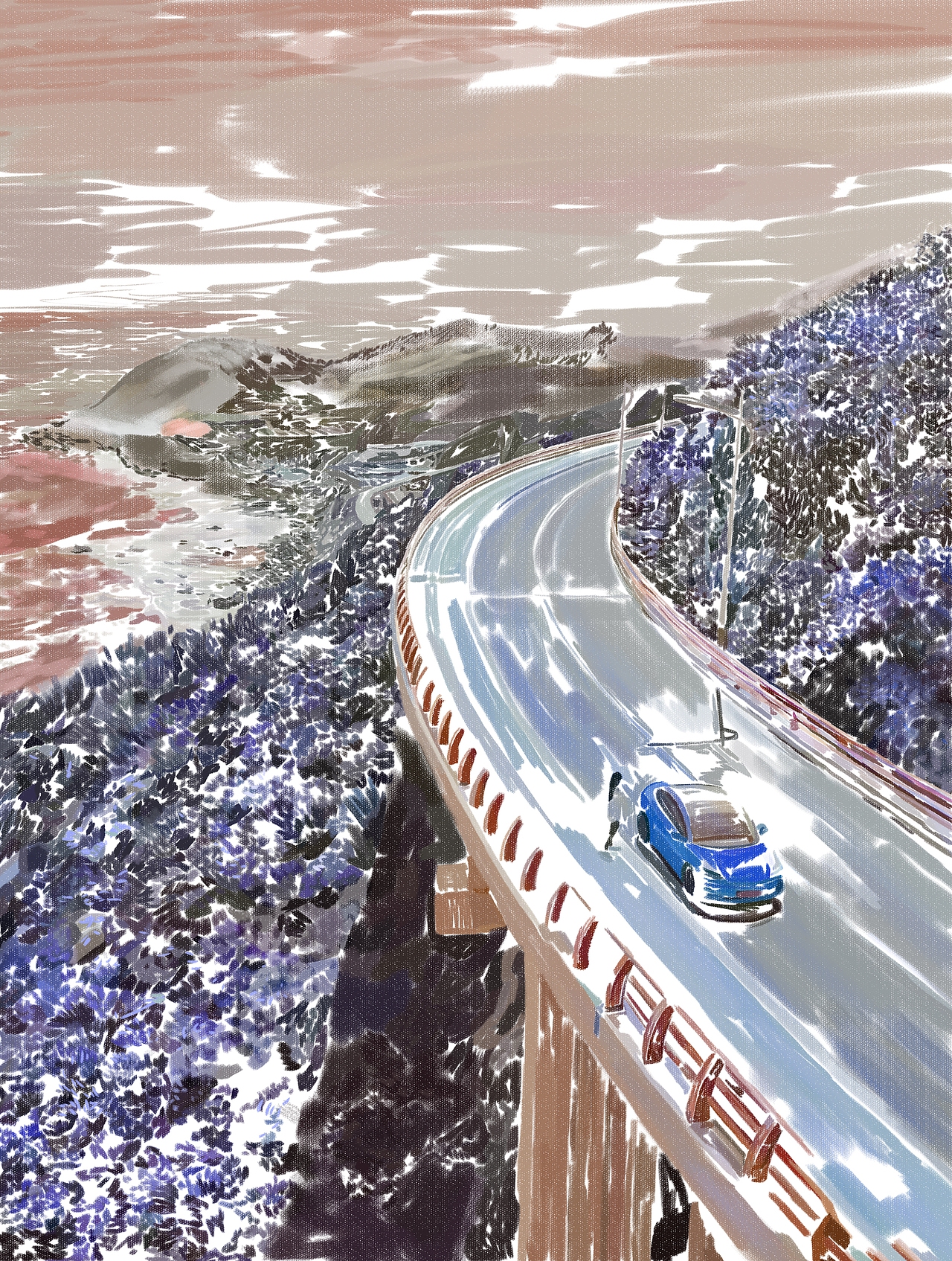 美好风景总是会让我展开情绪的绵序和心情的缓和。