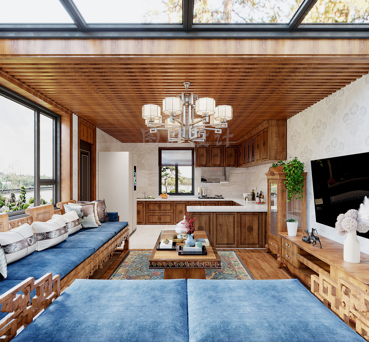 藏式元素，别有一番风味（图ZMzA3MTI4Mzg0） - 家装设计 - 站酷设计师韩卿设计原创素材 - 站酷ZCOOL