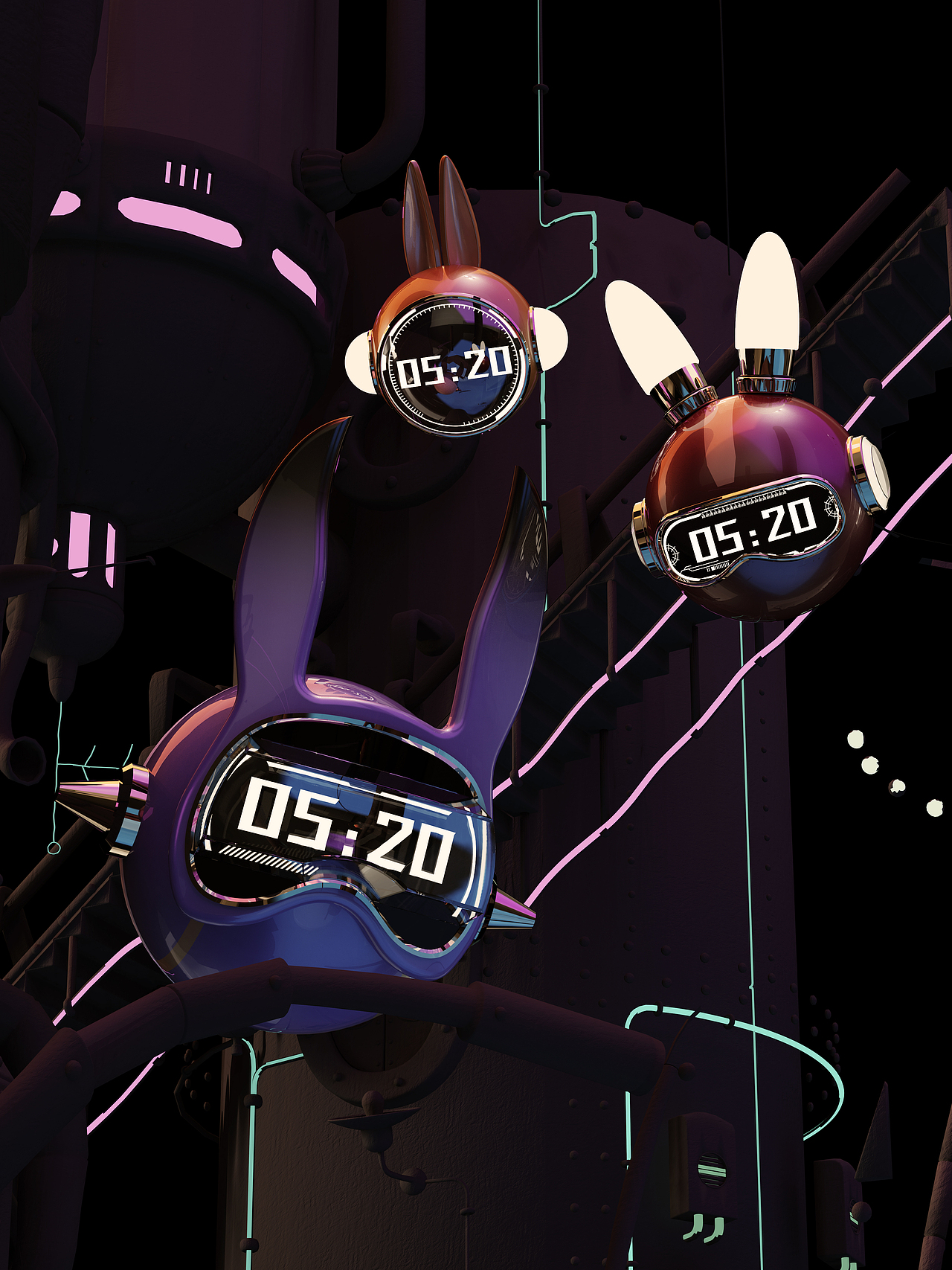 潮酷智能小闹钟(图ZMjk5OTA0NDQ4) - 电子产品 - 站酷设计师老王wr原创素材 - 站酷ZCOOL
