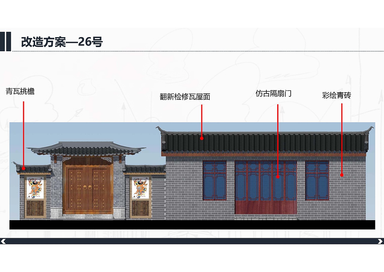 “美丽县城”建设项目—北横街沿街立面设计（图ZMzQ5MTI0NTI4） - 建筑设计 - 站酷设计师爱笑的红薯原创素材 - 站酷ZCOOL