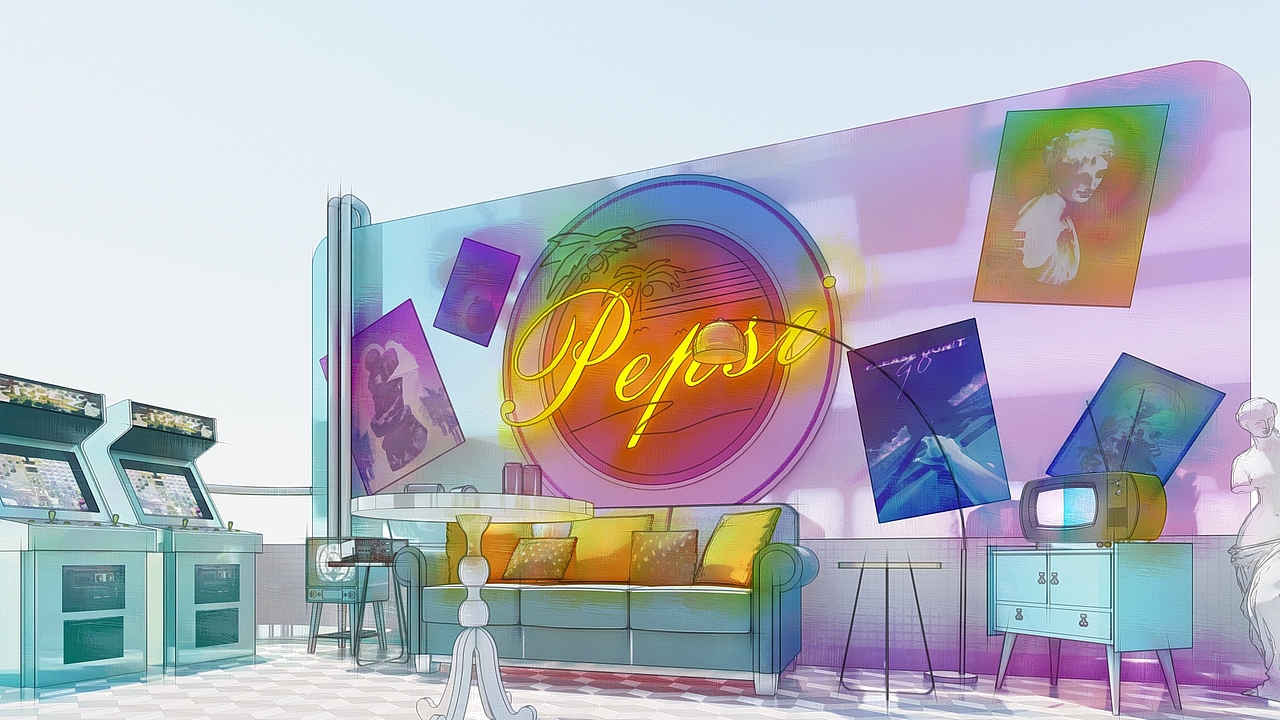 快闪店/网红/主题包装（图ZMzM0ODY3ODQ0） - 建筑/空间 - 站酷设计师城城王原创素材 - 站酷ZCOOL