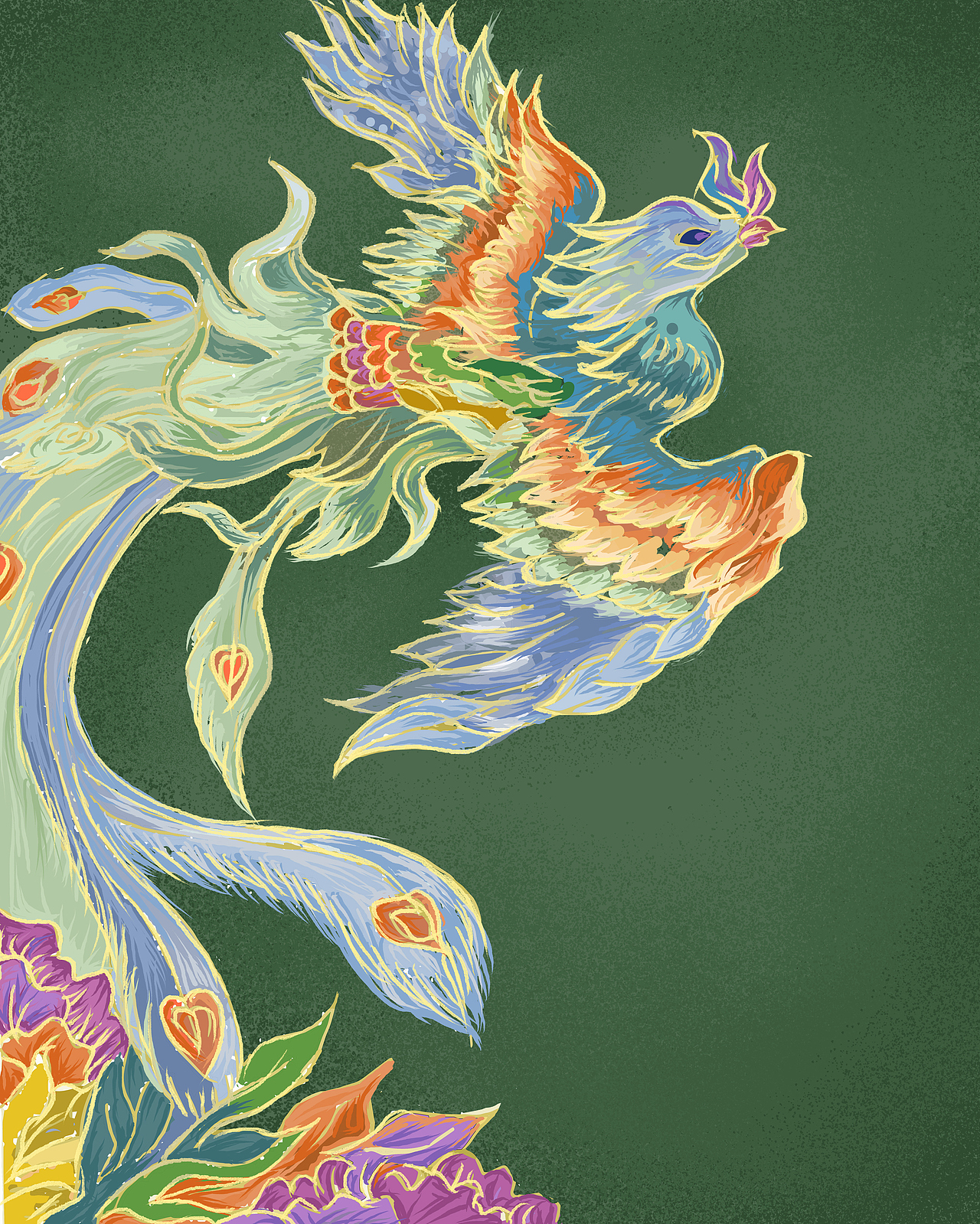 原创插画 风景与物