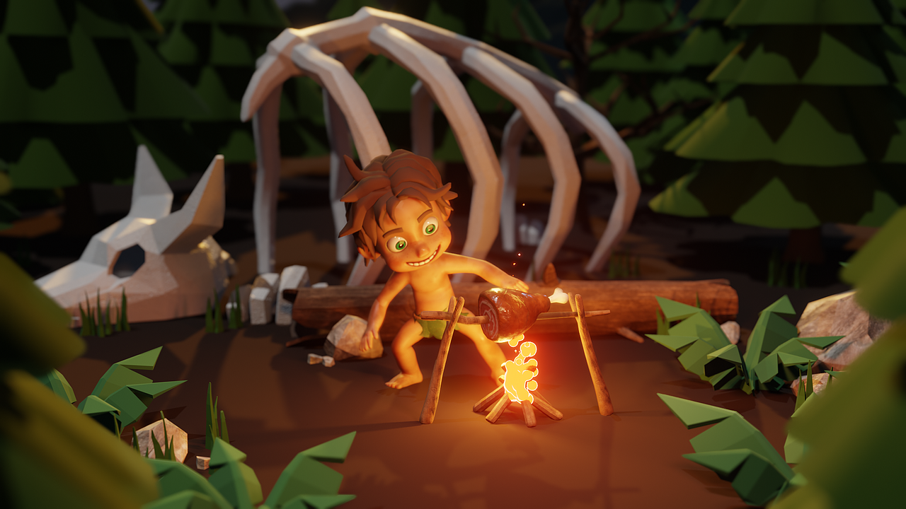 【blender】练习--烤糊了（图ZMzEyNDUyNDI0） - 动画/影视 - 站酷设计师刘刘同学原创素材 - 站酷ZCOOL