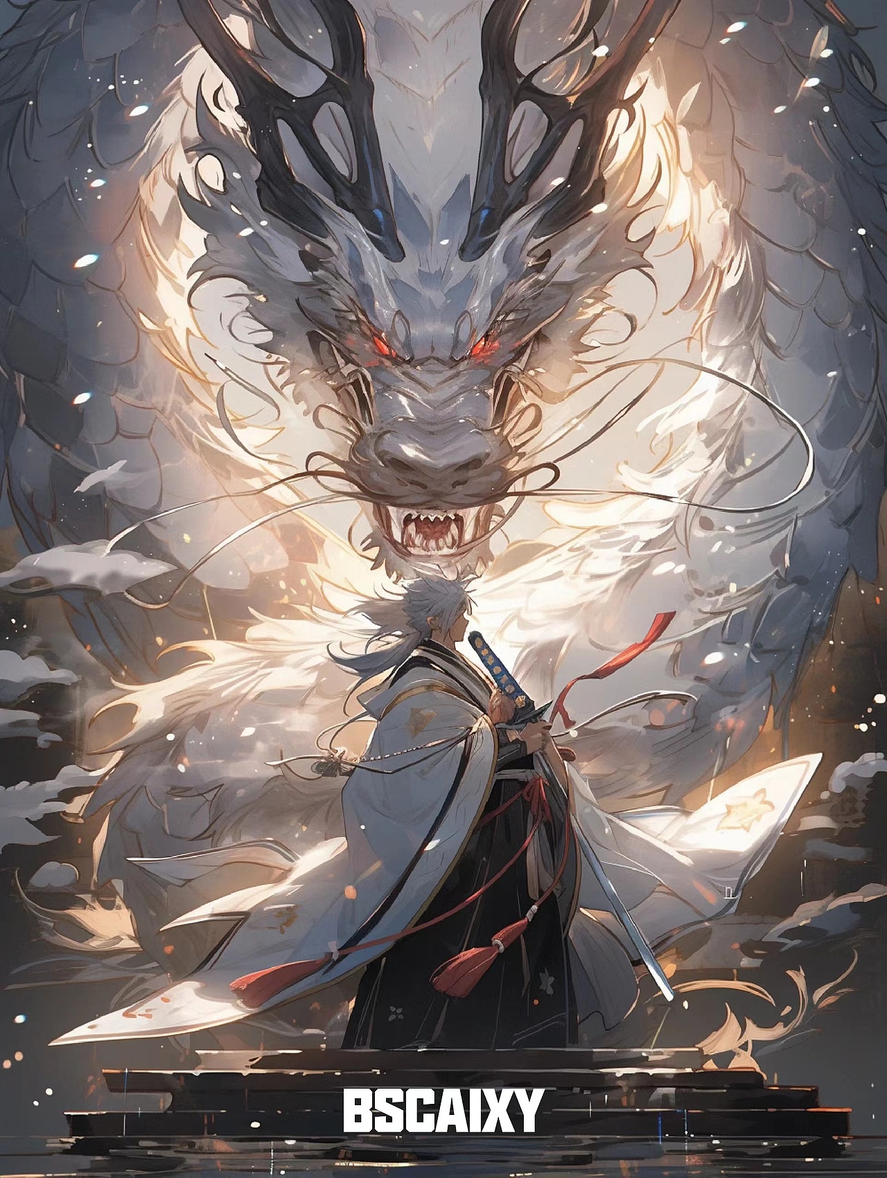 Midjourney 训练 - 光明龙来