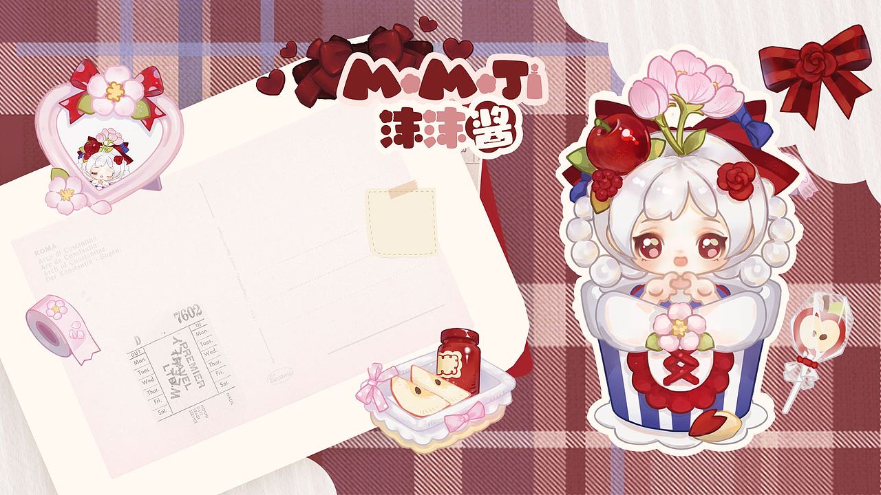 MOMOJI壁纸大公开（图ZMzYzNDYzNzQ0） - 创作习作 - 站酷设计师小白酱milkyu原创素材 - 站酷ZCOOL