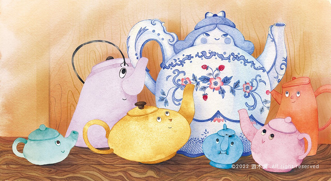 【绘本】茶壶公主捉迷藏